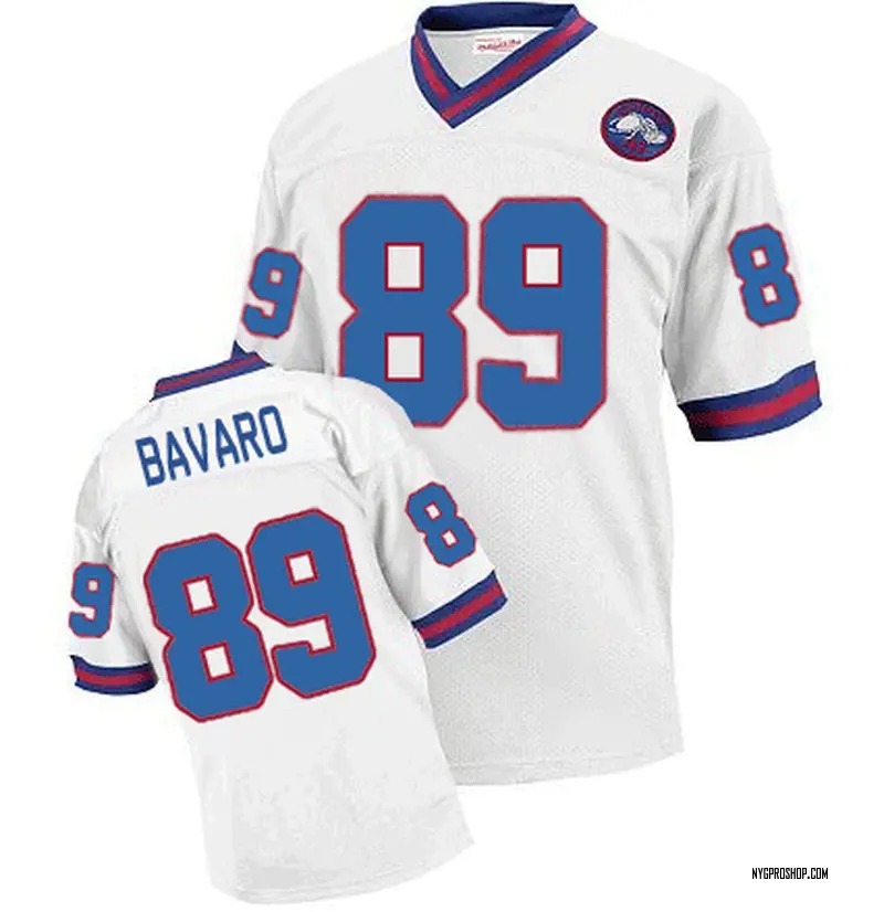 Men's Mark Bavaro New York Giants Throwback Jersey White